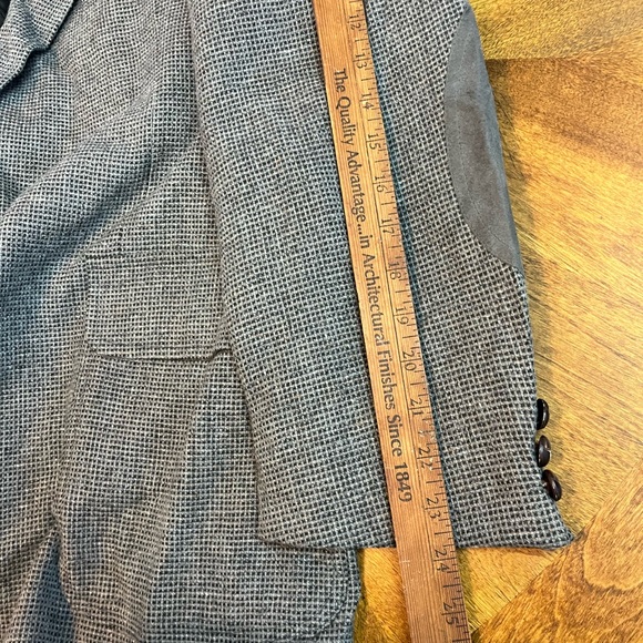 Pendleton Wood blend Gray Blazer Size 46 - Picture 6 of 11